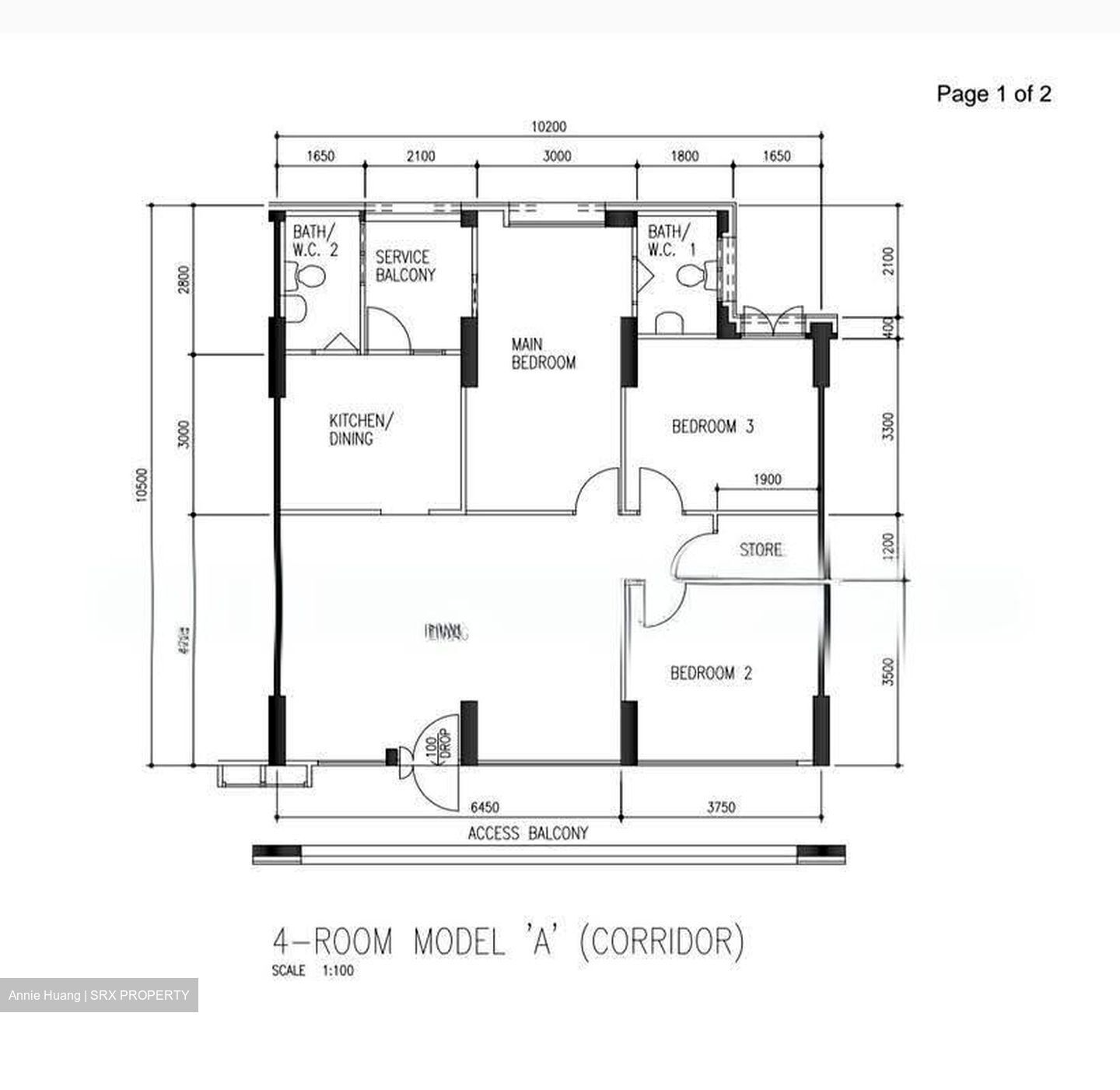 Blk 704 Woodlands Drive 40 (Woodlands), HDB 4 Rooms #618969351